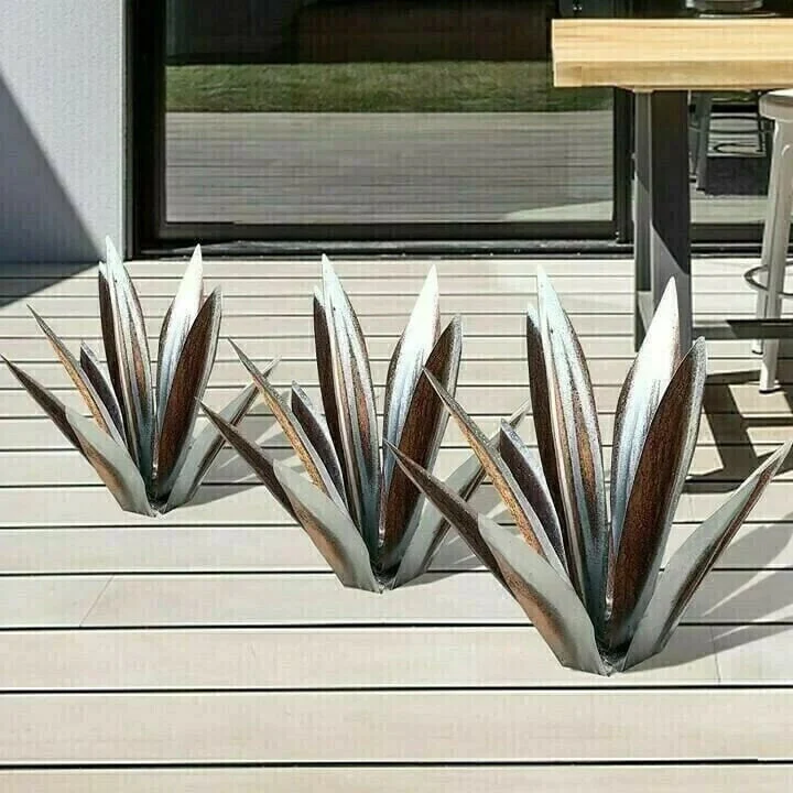 Anti-rust Metal Tequila Agave Plant - Image 15