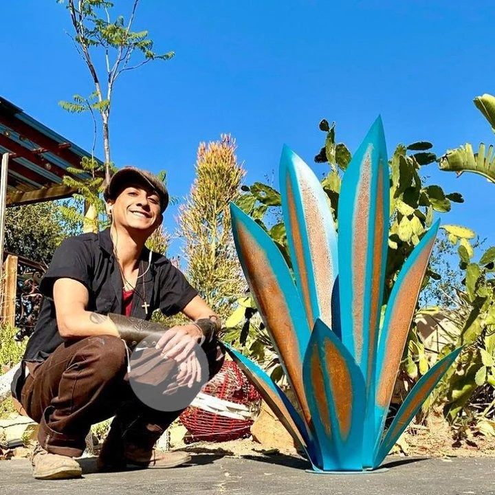 Anti-rust Metal Tequila Agave Plant - Image 16