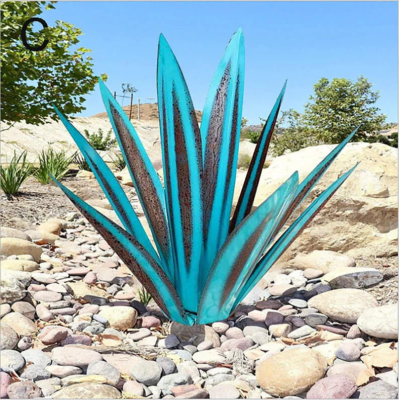 Anti-rust Metal Tequila Agave Plant - Image 7