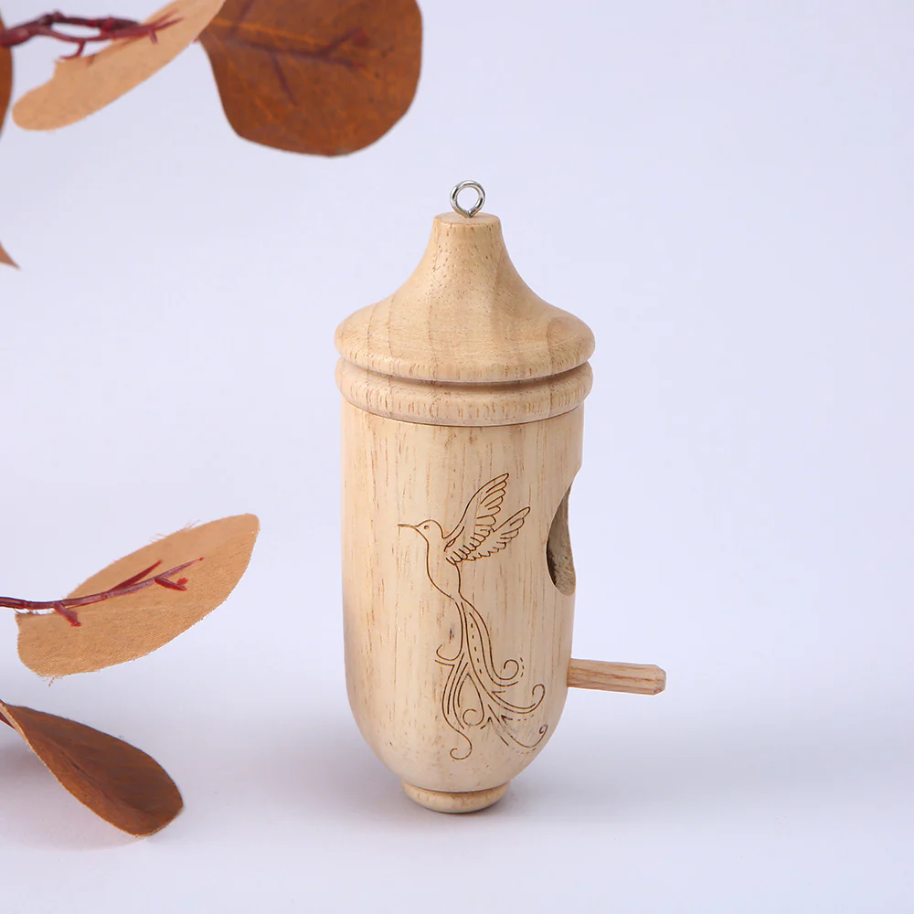 Sherum Wooden Hummingbird House - Image 9